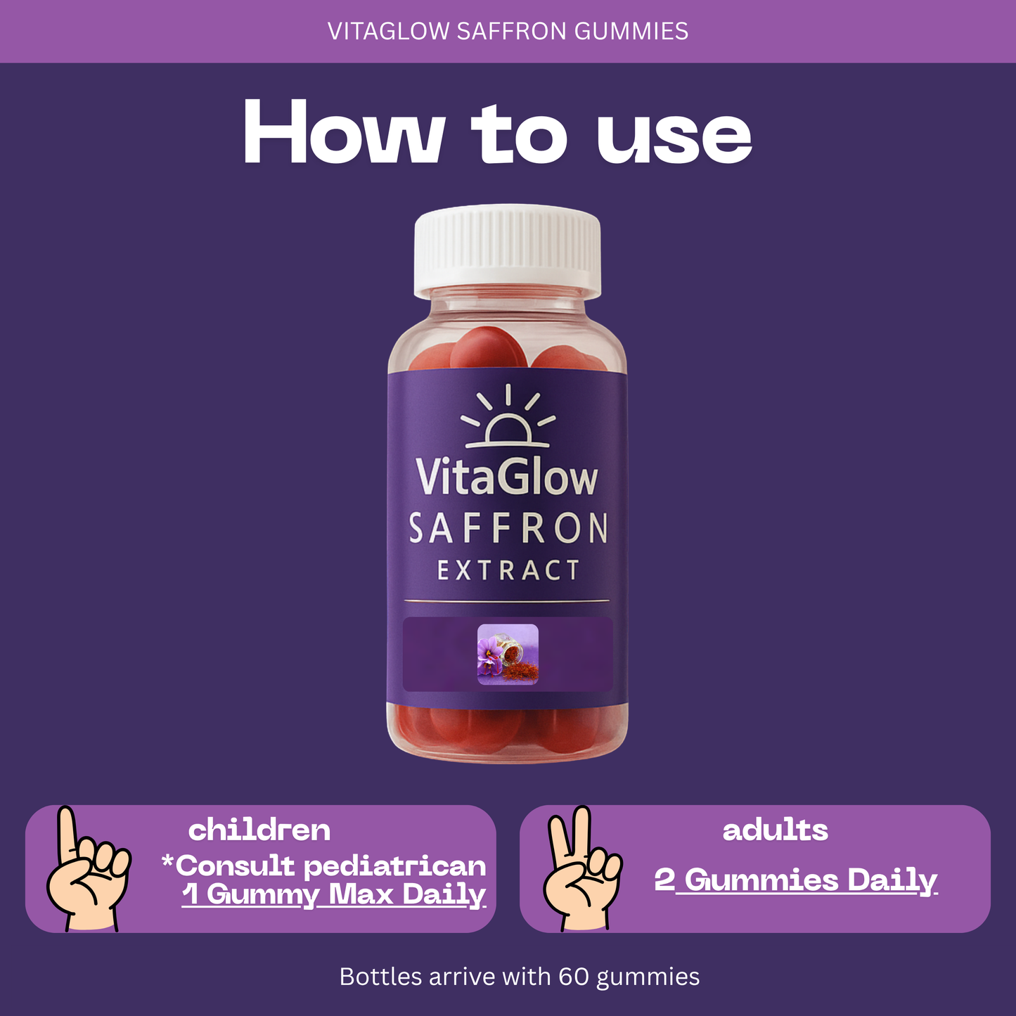 Saffron Health Gummies – Uplift Mood & Support Wellness