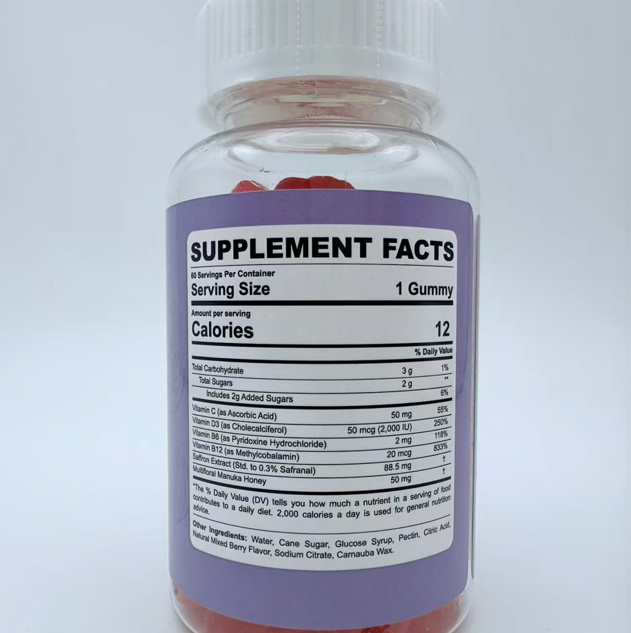 Saffron Health Gummies – Uplift Mood & Support Wellness